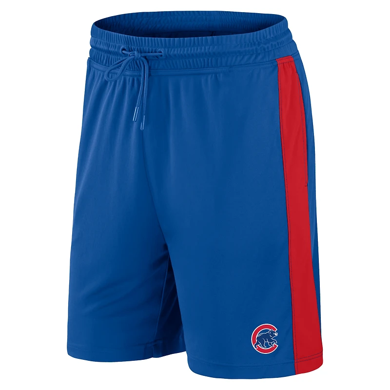 Short ample emblématique Break It Loose Fanatics Royal Chicago Cubs pour hommes