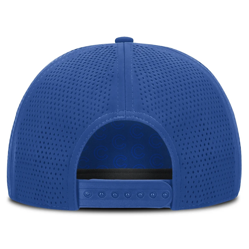 Casquette ajustable perforée Fanatics Royal Chicago Cubs pour homme