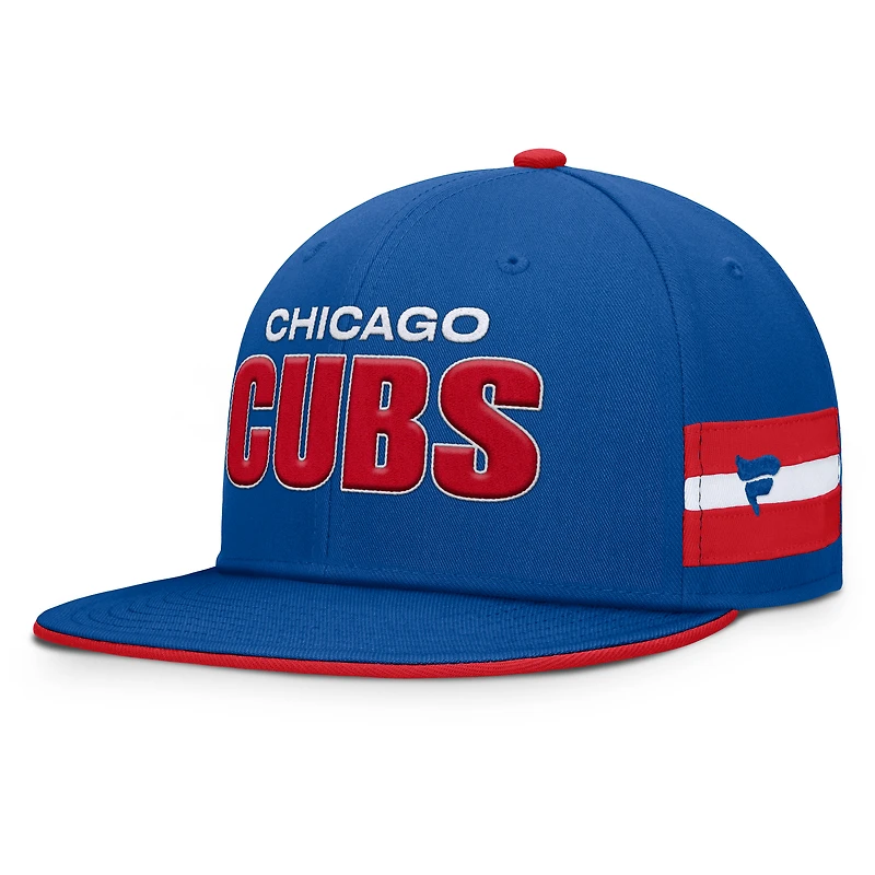 Men's Fanatics Royal Chicago Cubs Pick Off Fitted Hat