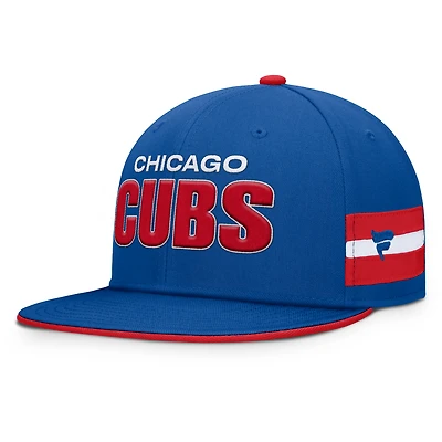 Men's Fanatics  Royal Chicago Cubs Pick Off Fitted Hat