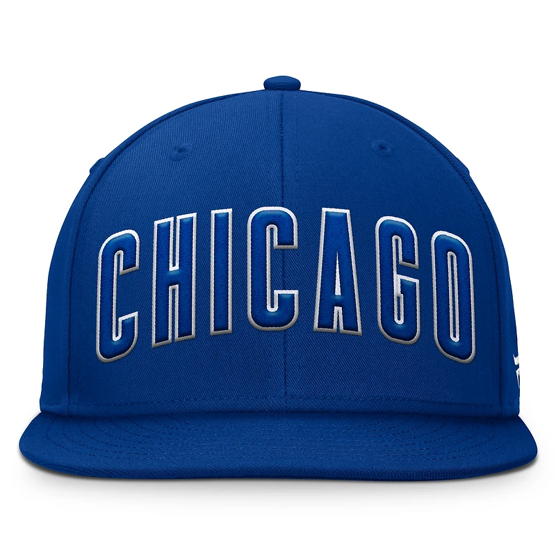 Men's Fanatics Royal Chicago Cubs Team Core Fitted Hat