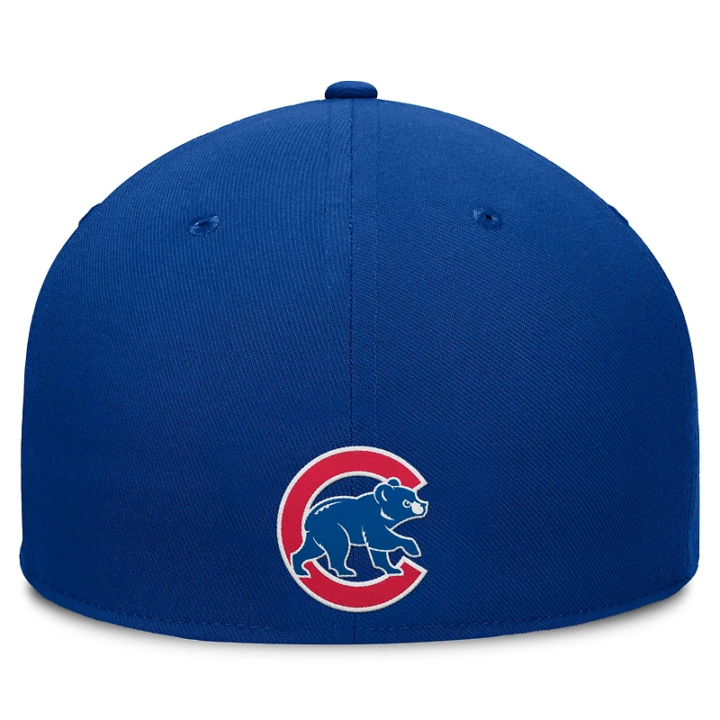 Casquette ajustée Fanatics Royal Chicago Cubs Team Core pour hommes