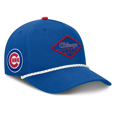 Casquette ajustable à deux coutures Fanatics Royal Chicago Cubs pour homme