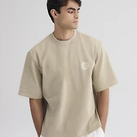Men's Fanatics Sepia Tint Chicago Cubs Iconic Heavyweight T-Shirt