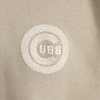 Men's Fanatics Sepia Tint Chicago Cubs Iconic Heavyweight T-Shirt