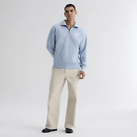 Men's Fanatics Sky Blue Chicago Cubs Iconic Terry Quarter-Zip Sweatshirt