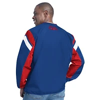 Pull à col en V double couverture G-III Sports by Carl Banks Royal Chicago Cubs pour homme