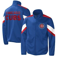 Veste entièrement zippée pour homme G-III Sports by Carl Banks Royal Chicago Cubs Earned Run