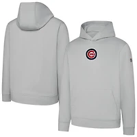 Sweat à capuche technique gris « Greatness Wins » pour homme, Chicago Cubs.