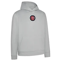 Men's Greatness Wins  Gray Chicago Cubs Core Tech Hoodie