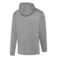 Sweat à capuche léger Core Tech gris chiné Chicago Cubs pour homme
