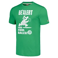 T-shirt triple mélange Hyper Local des Chicago Cubs vert Hommage pour hommes