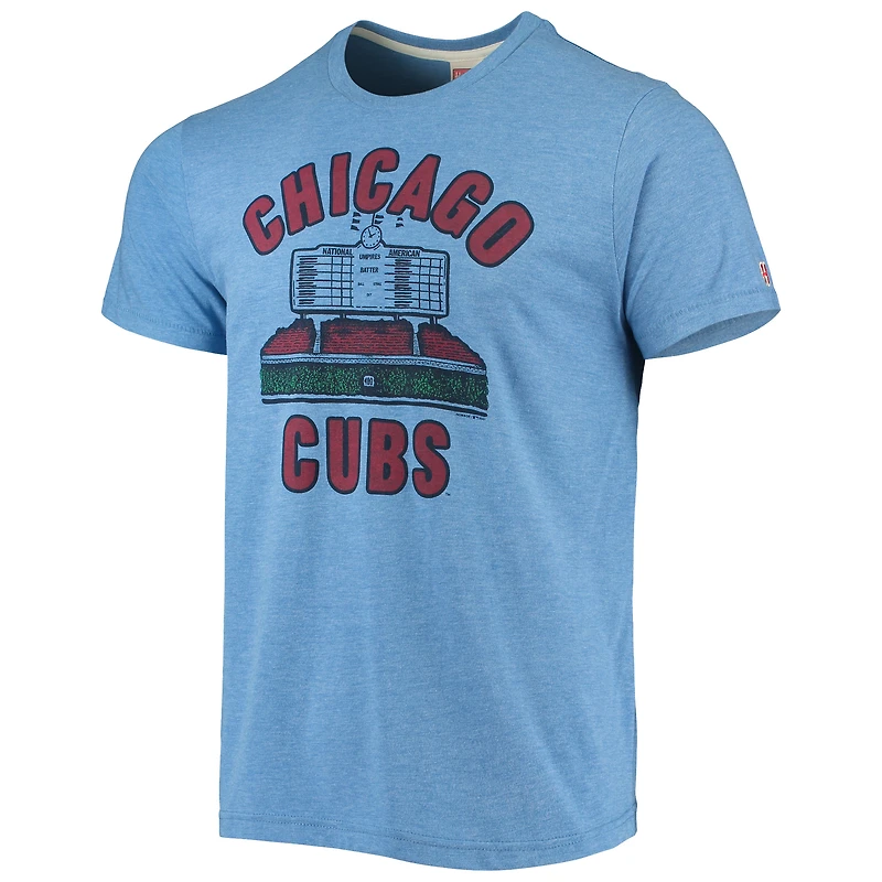 Men's Royal Chicago Cubs Hyperlocal Tri-Blend T-Shirt
