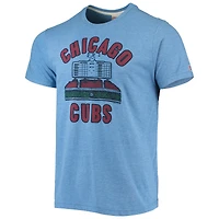 Men's Royal Chicago Cubs Hyperlocal Tri-Blend T-Shirt