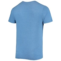 Men's Homage Royal Chicago Cubs Hand-Drawn Logo Tri-Blend T-Shirt