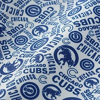 Polo Performance Johnnie-O blanc à imprimé intégral des Chicago Cubs pour homme