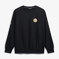 Men's Levelwear  Black Chicago Cubs Connect Logo Sweatshirt