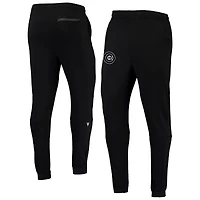 Men's Levelwear Black Chicago Cubs Tempo 22 Fleece Pants
