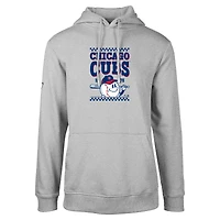 Sweat à capuche gris pour homme de Levelwear Chicago Cubs Podium Inaugural