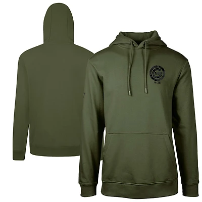 Sweat à capuche vert motif camouflage numérique Podium Chicago Cubs pour homme Levelwear