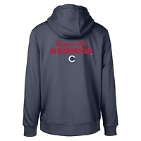 Sweat à capuche bleu marine Chicago Cubs City Connect Podium Core 2.0 pour homme Levelwear