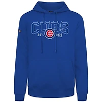 Sweat à capuche Levelwear Royal Chicago Cubs pour homme, édition limitée Accolade Podium Textbook