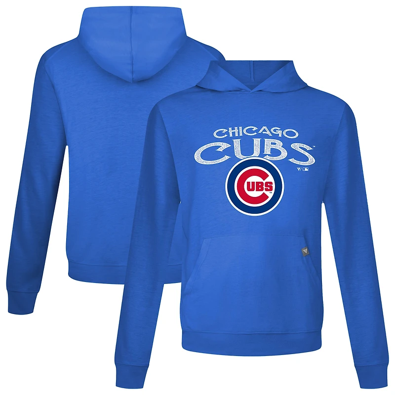 Men's Levelwear Royal Chicago Cubs Accolade Relay Mission Pullover Hoodie