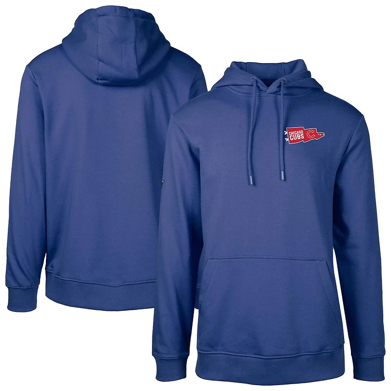 Men's Levelwear  Royal Chicago Cubs Podium Rafters Pullover Hoodie