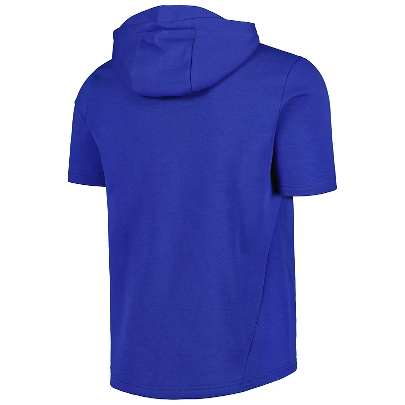Men's Levelwear Royal Chicago Cubs Recruit Full-Zip Short Sleeve Hoodie