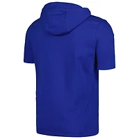 Men's Levelwear Royal Chicago Cubs Recruit Short Sleeve Full-Zip Hoodie