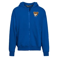Men's Levelwear  Royal Chicago Cubs Uphill City Core Logo Full-Zip Hoodie
