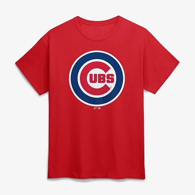 Men's Logo Athletic Royal Chicago Cubs Official T-Shirt