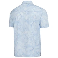 Chemise boutonnée en lin bleu Margaritaville pour homme, motif Chicago Cubs
