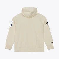 Men's Mitchell & Ness Cream Chicago Cubs Yacht Rock Fleece Hoodie