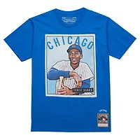 Mitchell & Ness Ernie Banks Royal Chicago Cubs Cooperstown Collection Collectors Connection T-shirt pour hommes