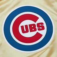 Veste légère en satin entièrement zippée Mitchell & Ness Gold Chicago Cubs OG 2.0 pour hommes