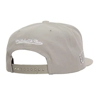 Men's Mitchell & Ness Gray Chicago Cubs Snapback Hat