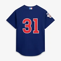 Maillot d'entraînement au bâton Mitchell & Ness Greg Maddux Royal Chicago Cubs Cooperstown Collection 2005 pour homme