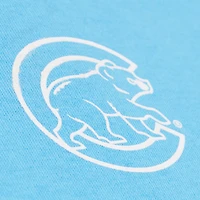 Men's Mitchell & Ness Light Blue Chicago Cubs Insignia Fleece Sweatshirt