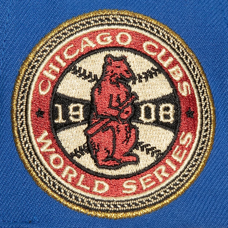 Men's Mitchell & Ness Royal Chicago Cubs Champ'd Up Snapback Hat