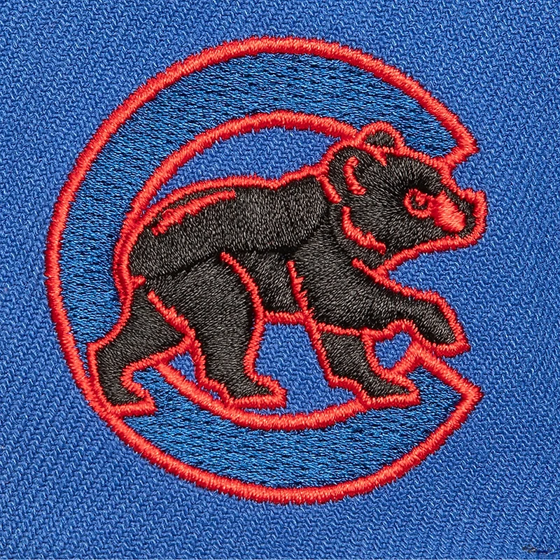 Men's Mitchell & Ness Royal Chicago Cubs Cooperstown Collection Eclipse Snapback Hat