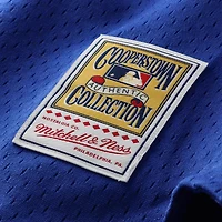 Maillot d'entraînement à la batte Mitchell & Ness Ryne Sandberg Royal Chicago Cubs Cooperstown Collection 1997 pour homme, en maille, boutons