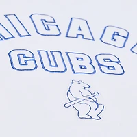 Men's Mitchell & Ness  White Chicago Cubs Arctic Fleece Sweatshirt