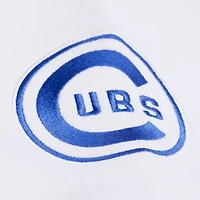 Men's Mitchell & Ness  White Chicago Cubs Arctic Fleece Sweatshirt
