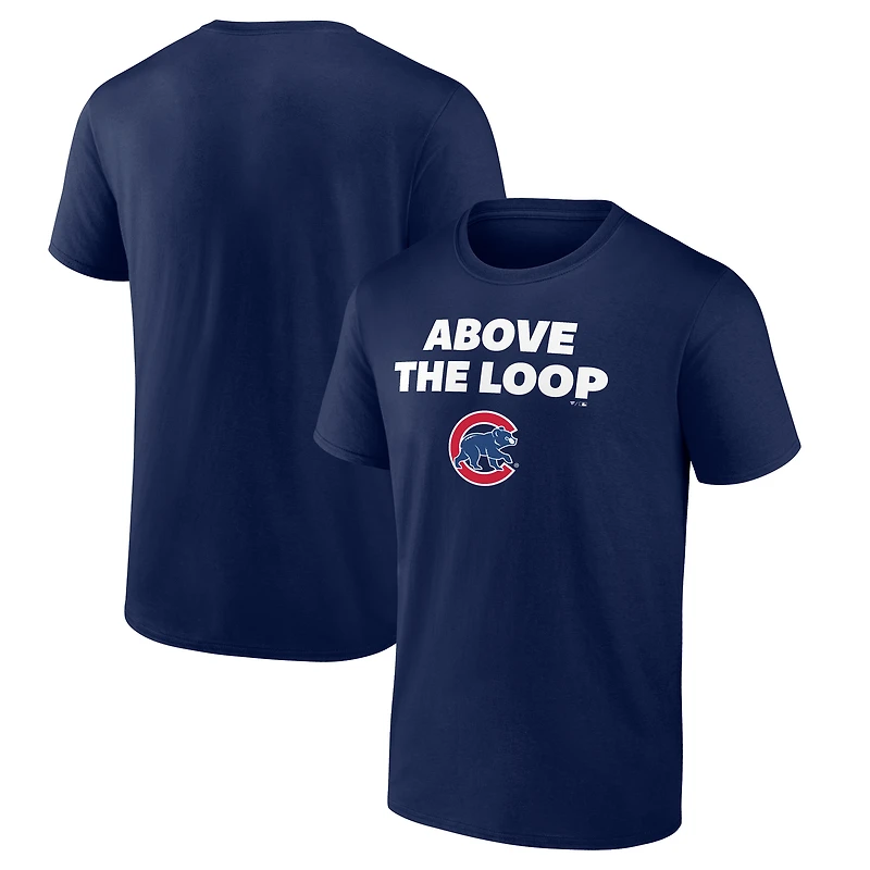 Men's  Navy Chicago Cubs Hometown Graphic T-Shirt