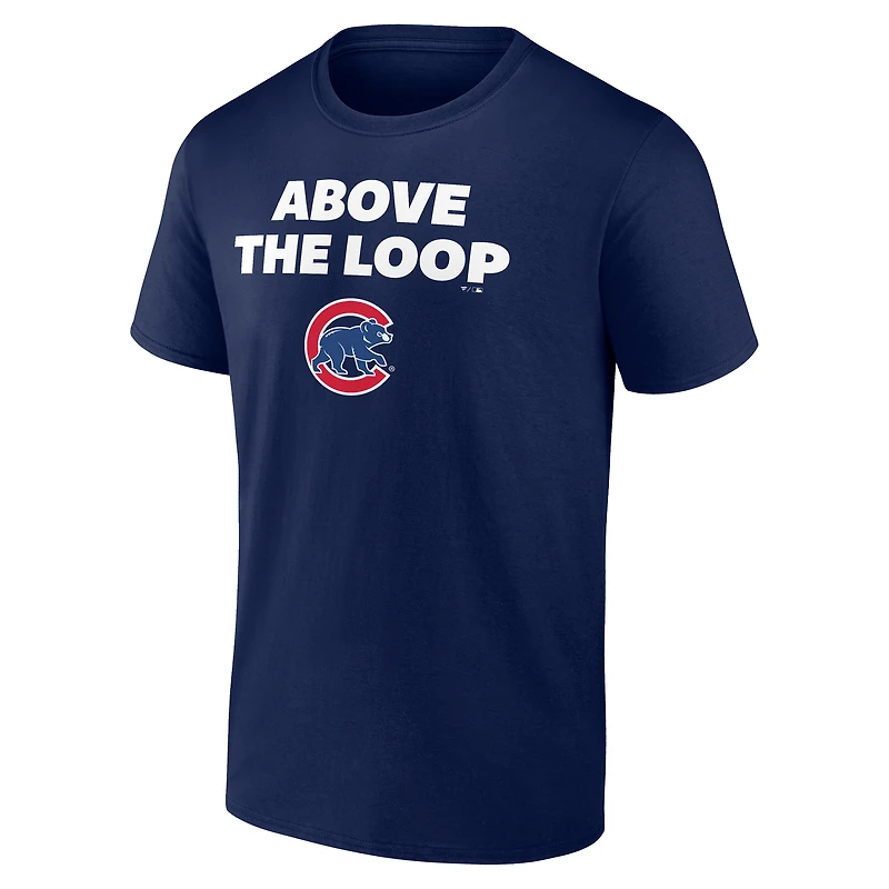 Men's  Navy Chicago Cubs Hometown Graphic T-Shirt