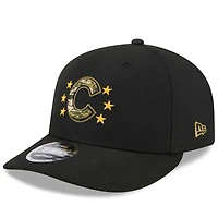 Casquette Snapback 9FIFTY Low Profile 2024 pour hommes des Chicago Cubs New Era noire