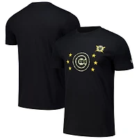 T-shirt noir pour la Journée des forces armées 2024 Cubs de Chicago New Era homme