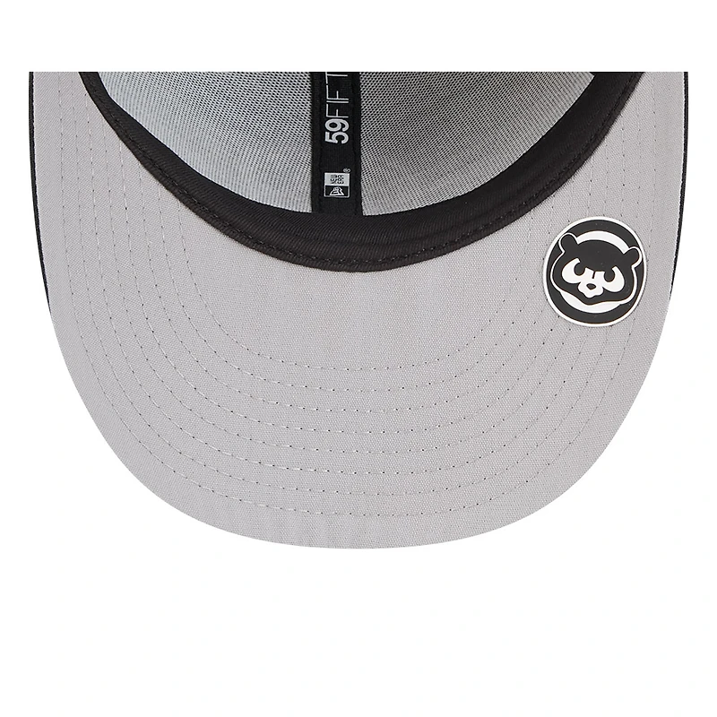 V107988 Cubs Mlb Nwe 2025 Clubhouse Alt Cus Noir LP 59fifty HATMENLOP 60632859 #5