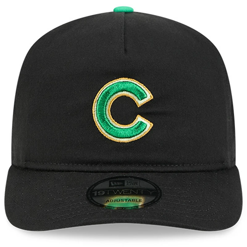 Men's New Era  Black Chicago Cubs 2026 St. Patrick's Day 19TWENTY Adjustable Hat